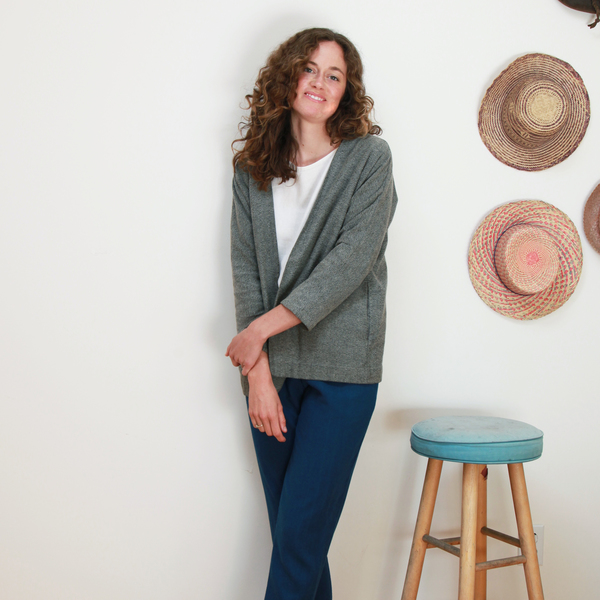 Me & Arrow Cardi Jacket - Fuzzy Heather Grey Me & Arrow Cardi Jacket - Fuzzy Heather Grey