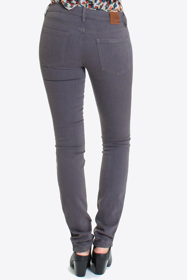 Raleigh Denim Workshop Surry mid rise skinny in dark grey Raleigh Denim Workshop Surry mid rise skinny in dark grey