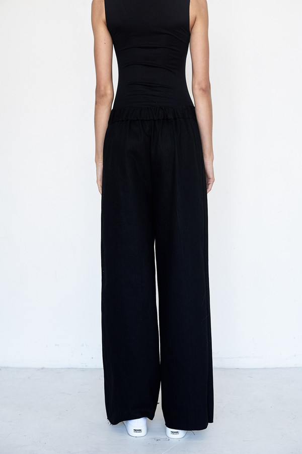 Index Series Cotton Wide Leg Trouser Index Series Cotton Wide Leg Trouser
