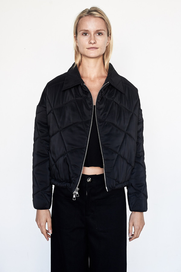 Index Series Nylon Quilted Bomber Index Series Nylon Quilted Bomber