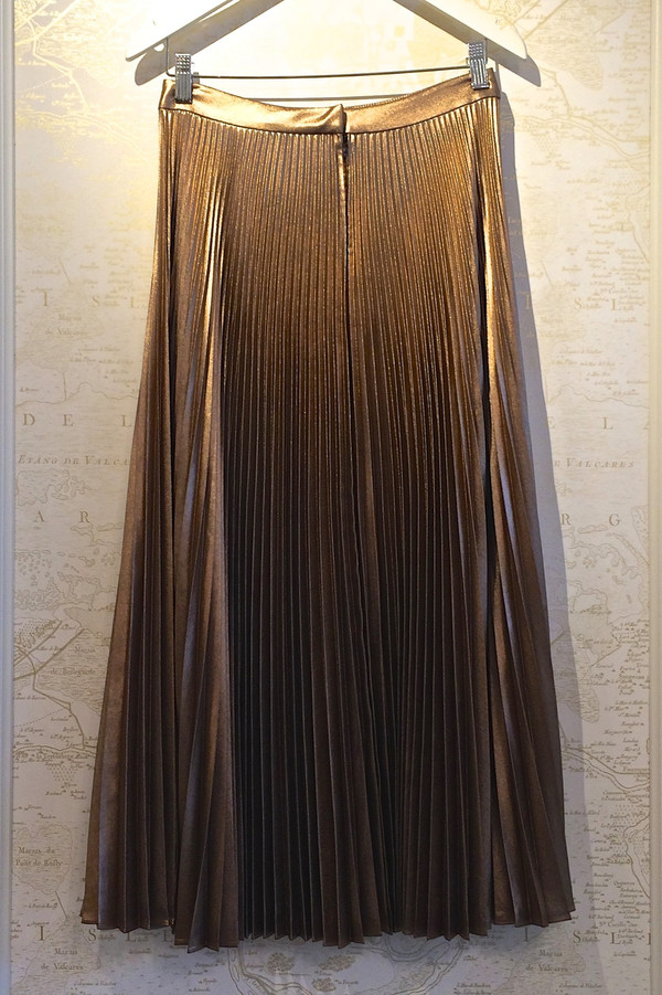 A.L.C. Metallic Pleated 'Bobby' Skirt A.L.C. Metallic Pleated 'Bobby' Skirt