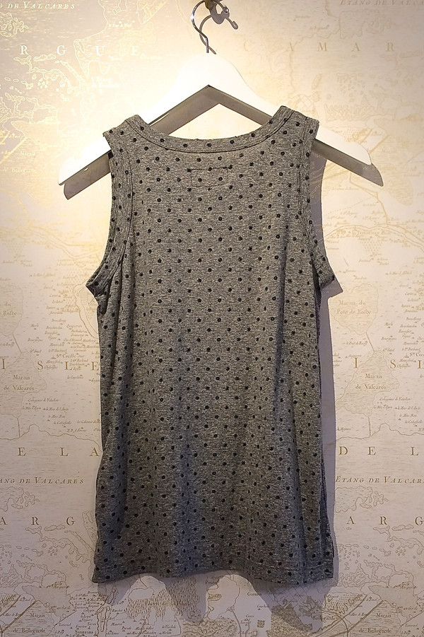 Current Elliott Polka Dot Muscle Tee Current Elliott Polka Dot Muscle Tee