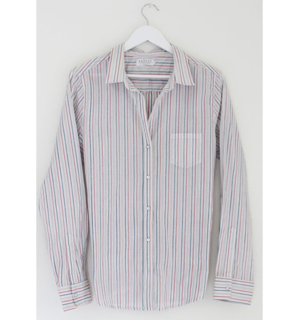 Velvet Striped Shirt Velvet Striped Shirt
