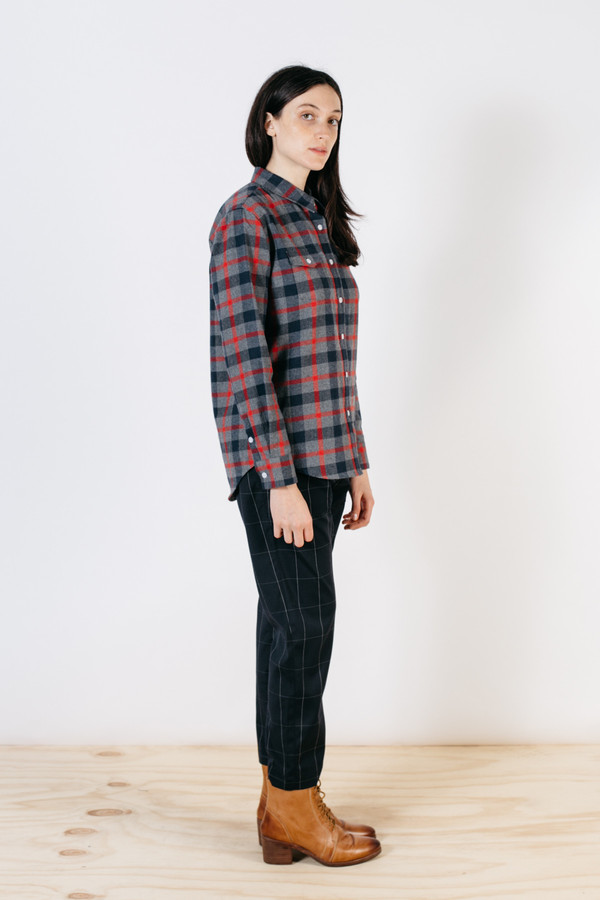 Bridge & Burn Bird Charcoal Plaid Bridge & Burn Bird Charcoal Plaid