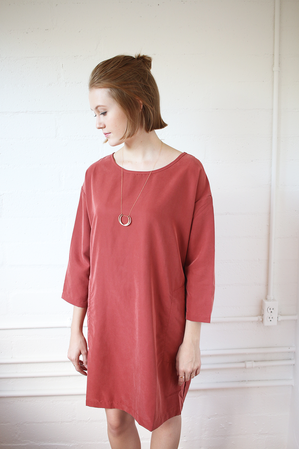 Curator Tundra Dress in Rust - one left! Curator Tundra Dress in Rust - one left!