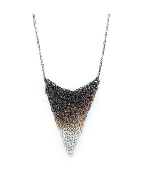 ARIELLE DE PINTO TRIANGLE FLAG NECKLACE ARIELLE DE PINTO TRIANGLE FLAG NECKLACE