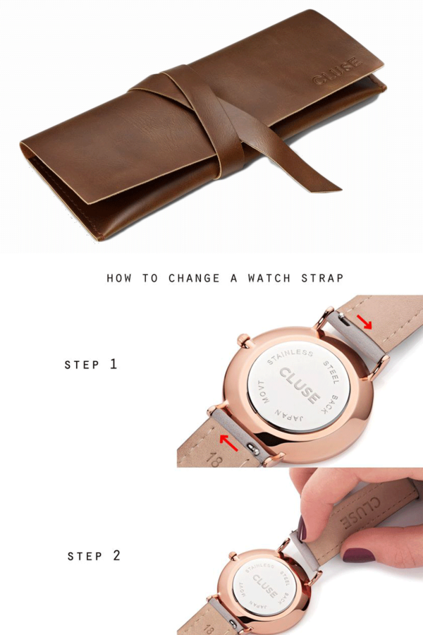CLUSE WATCH La Boheme Mesh Rose Gold/White CLUSE WATCH La Boheme Mesh Rose Gold/White
