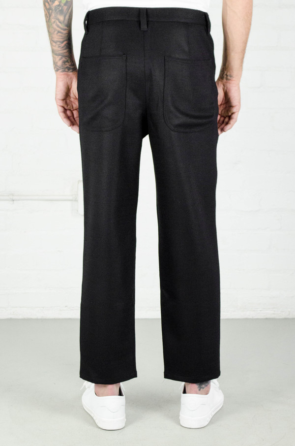 Men's Odin Slouchy Wool Crepe Trouser Men's Odin Slouchy Wool Crepe Trouser