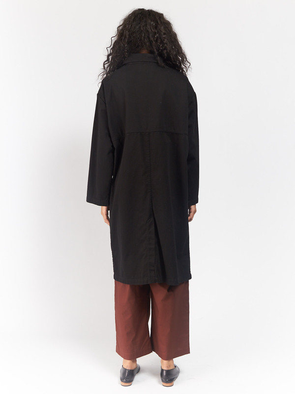 Unisex 69 Simple Coat Black Unisex 69 Simple Coat Black
