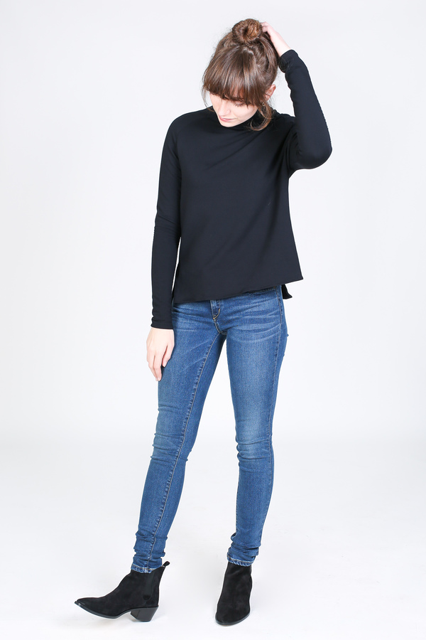Raleigh Denim Workshop Surry mid rise skinny in perfecto Raleigh Denim Workshop Surry mid rise skinny in perfecto