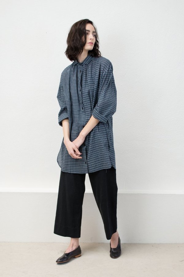 Micaela Greg Long Sleeve Button Up - Grid Micaela Greg Long Sleeve Button Up - Grid