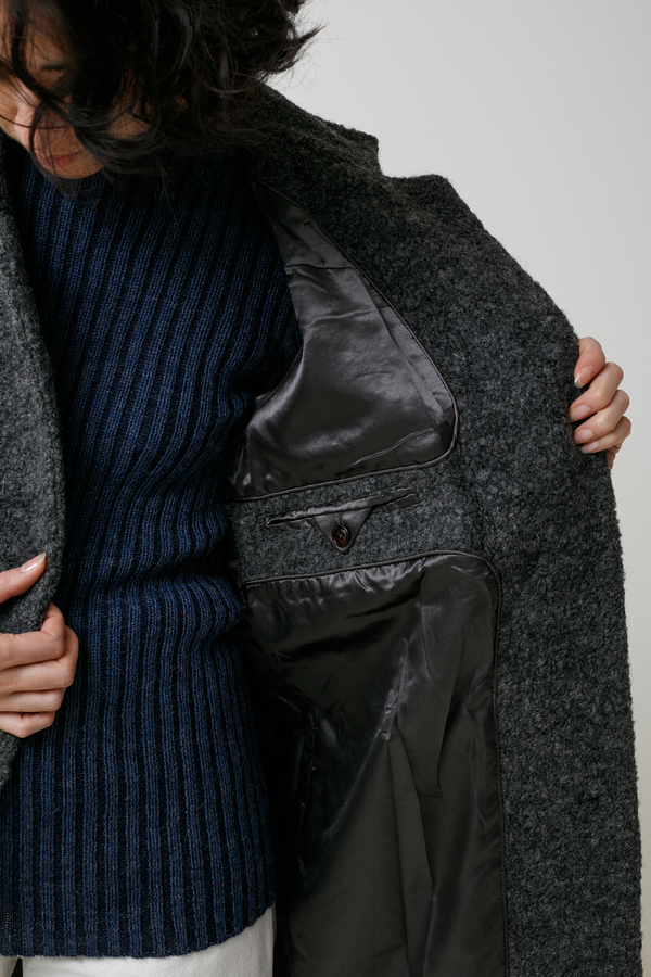 Ganni Fenn Coat - pearl grey Ganni Fenn Coat - pearl grey