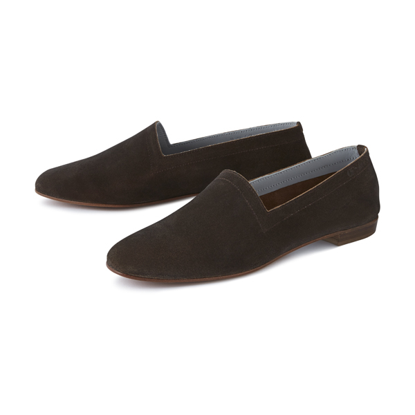 Ops&Ops No10 Cocoa Suede Flats Ops&Ops No10 Cocoa Suede Flats