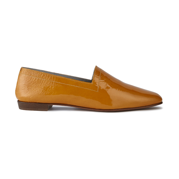 Ops&Ops No10 Mustard Patent Flats Ops&Ops No10 Mustard Patent Flats