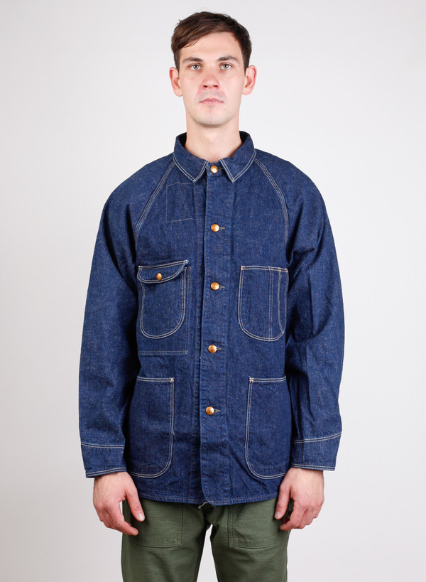 Men's Orslow 50's Coverall Denim One Wash Men's Orslow 50's Coverall Denim One Wash