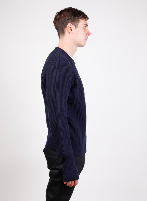 Our Legacy Knit Liner Navy Merino Our Legacy Knit Liner Navy Merino
