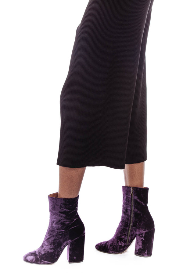 Nanushka Mosso Knit Culottes (Black) Nanushka Mosso Knit Culottes (Black)