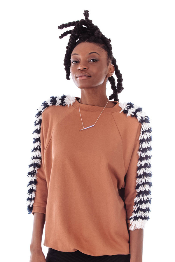 Sightline Sky Sweater (Maroon With Stripes) Sightline Sky Sweater (Maroon With Stripes)