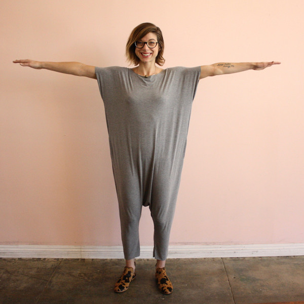 BIG FUN THING Big Fun Romper - gray BIG FUN THING Big Fun Romper - gray