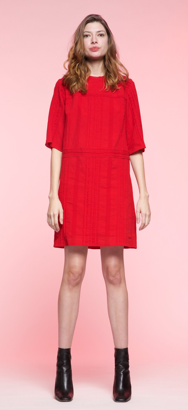 Loup Red Poppy Dress Loup Red Poppy Dress