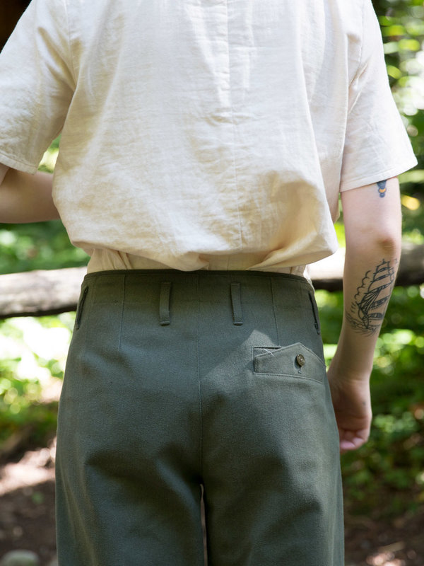 Nikki Chasin Dario Raw Edge Crop Pant Nikki Chasin Dario Raw Edge Crop Pant
