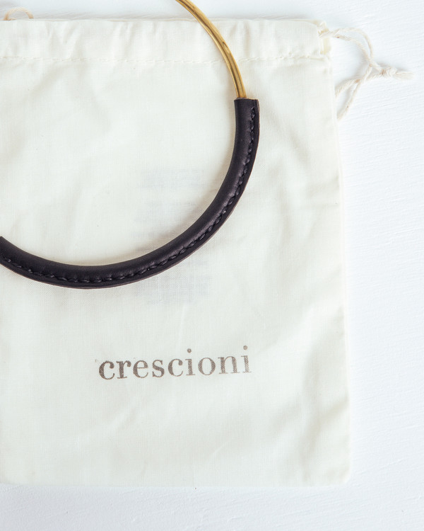 Crescioni Kiva Necklace in Black Crescioni Kiva Necklace in Black