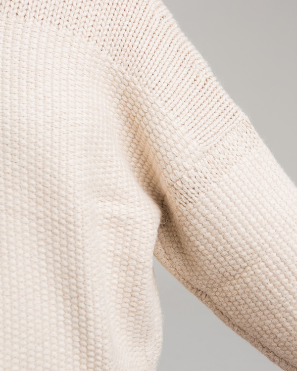 Micaela Greg Woven Stitch Alpaca Sweater Micaela Greg Woven Stitch Alpaca Sweater