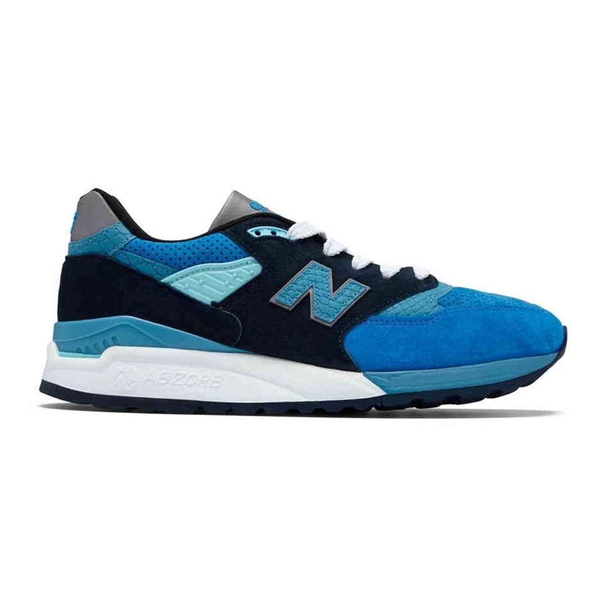 New Balance M998NE shoes - Blue/Silver | Garmentory