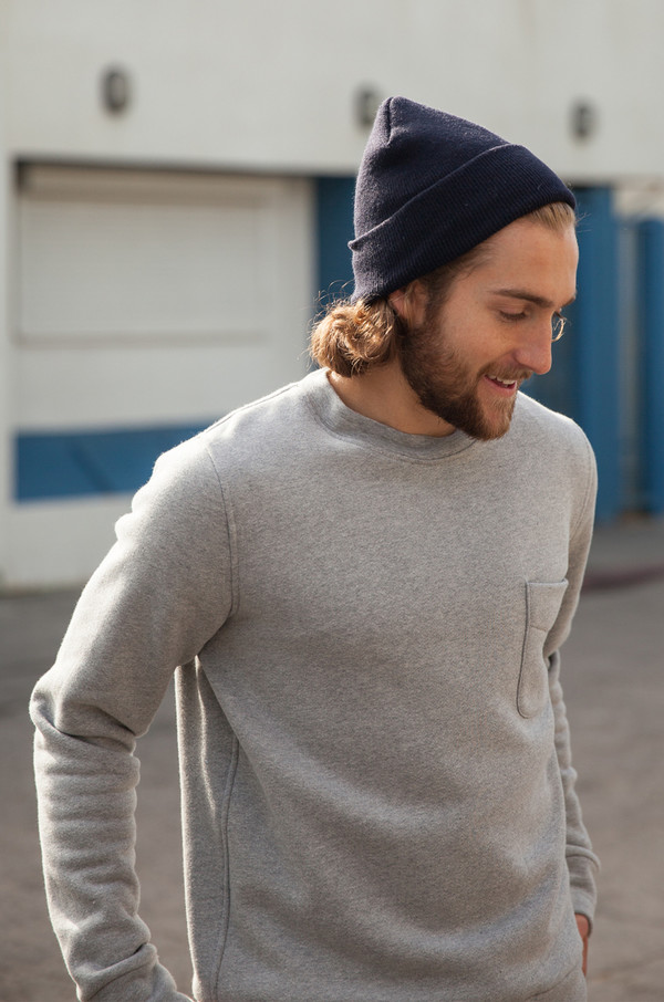 Boy+Girl CREW POCKET PULLOVER Boy+Girl CREW POCKET PULLOVER