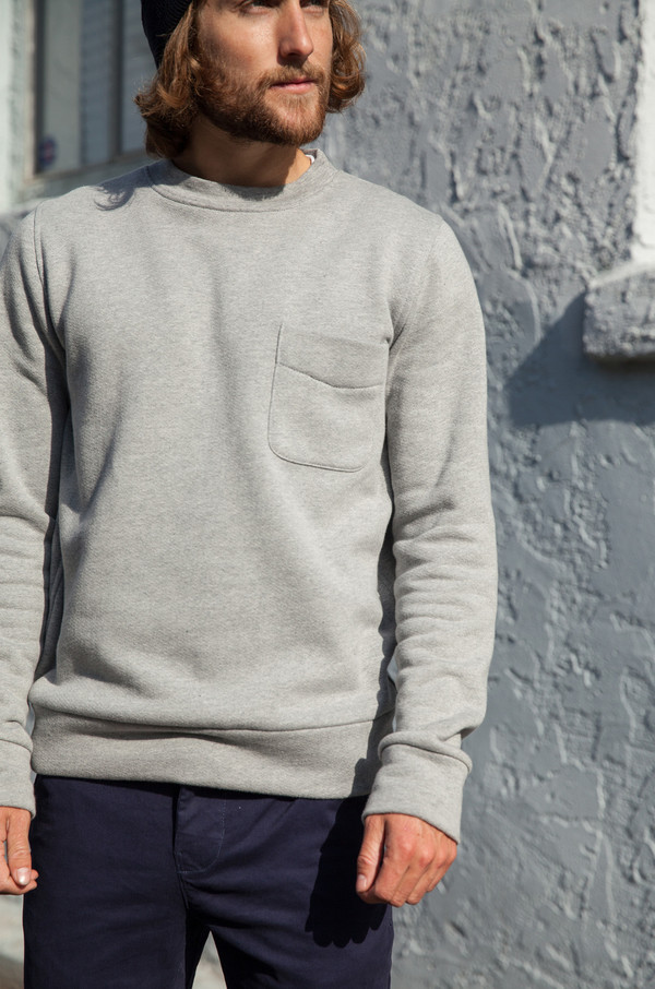 Boy+Girl CREW POCKET PULLOVER Boy+Girl CREW POCKET PULLOVER