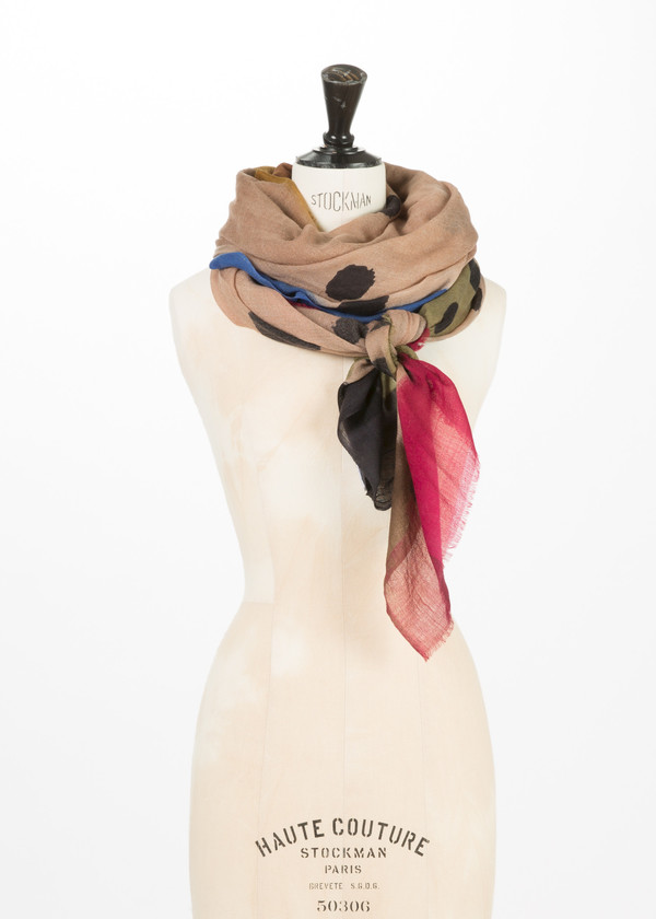 Faliero Sarti Rainbow Edge Scarf Faliero Sarti Rainbow Edge Scarf