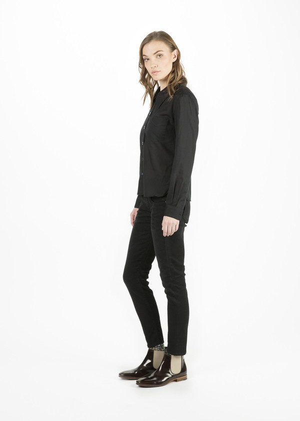 Margaret Howell Low Collar Button Up Shirt Margaret Howell Low Collar Button Up Shirt