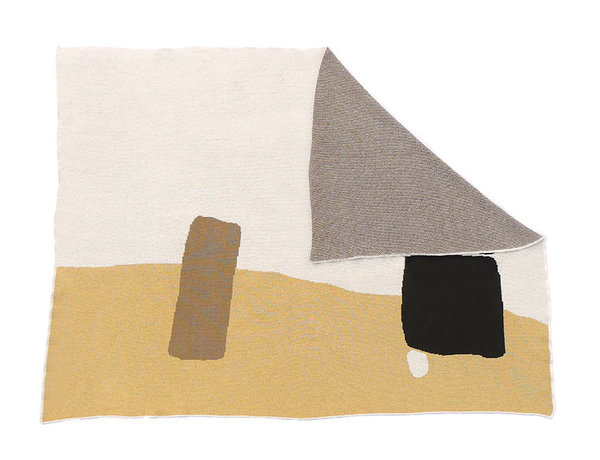 Cold Picnic Knit Blanket in 'Opening Credits' Cold Picnic Knit Blanket in 'Opening Credits'