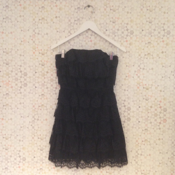 Darling Vintage Betsey Johnson Black Lace Cocktail Dress Darling Vintage Betsey Johnson Black Lace Cocktail Dress