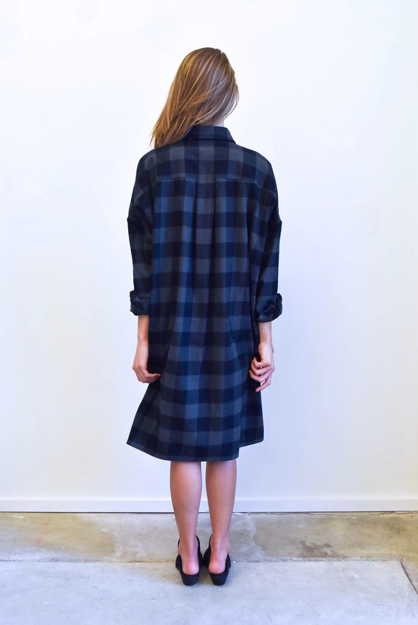 Creatures of Comfort Johnson Dress in Plaid Creatures of Comfort Johnson Dress in Plaid