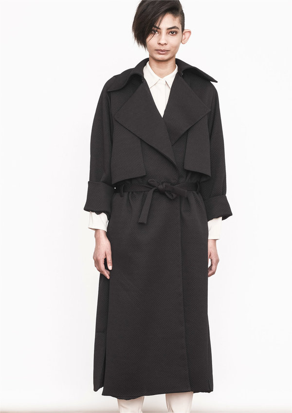 Berenik TRENCHCOAT DARK GREY Berenik TRENCHCOAT DARK GREY