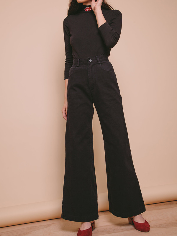 Carleen Nellie Wide Leg Jeans - Black Carleen Nellie Wide Leg Jeans - Black