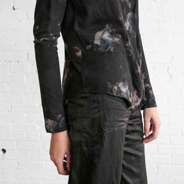 Raquel Allegra L/S Basic Tee Black TD Raquel Allegra L/S Basic Tee Black TD