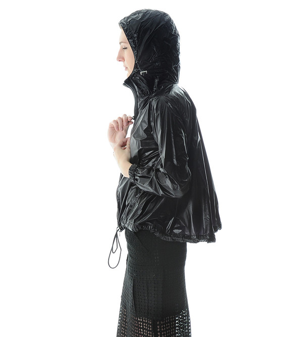 Sacai Luck Black Wind Breaker Jacket Sacai Luck Black Wind Breaker Jacket