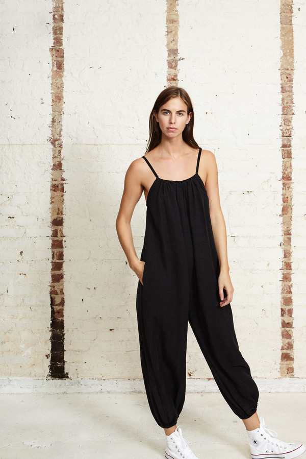 OffSeasonNYC Apolune Lounger Silk Slub Noile Black OffSeasonNYC Apolune Lounger Silk Slub Noile Black