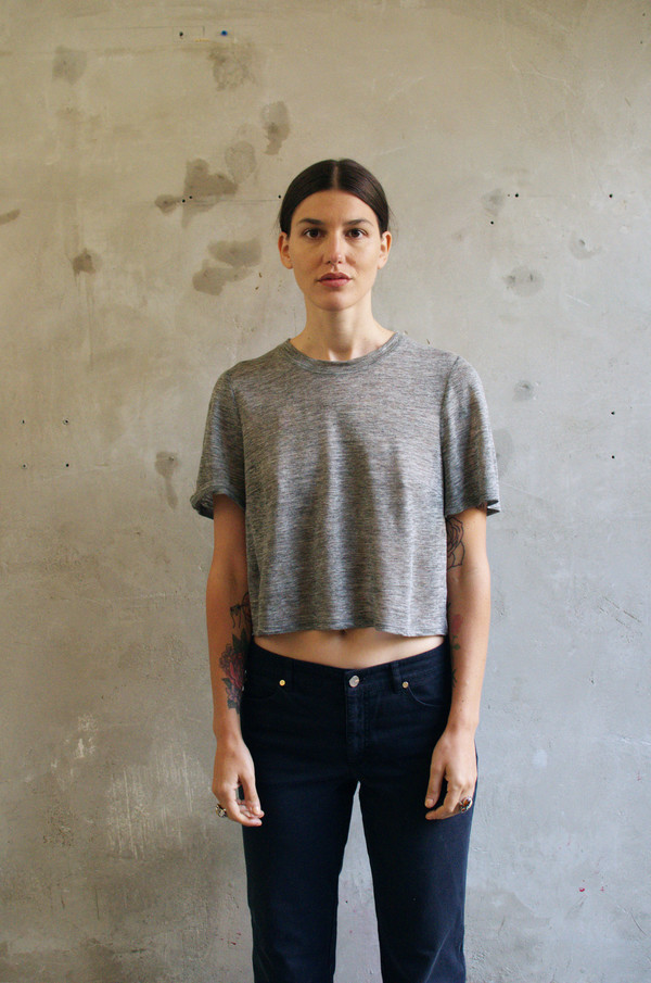 UNIFORME Andersen II Tee - Featherweight Japanese Linen UNIFORME Andersen II Tee - Featherweight Japanese Linen