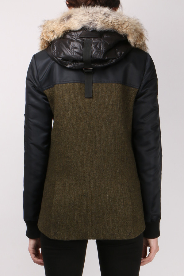 Veronica Beard Puffer Hoodie Dickey w/ Fur Veronica Beard Puffer Hoodie Dickey w/ Fur
