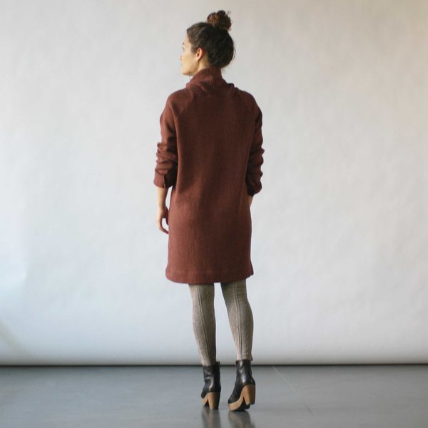 Curator Tempest Sweater Dress in Spice Curator Tempest Sweater Dress in Spice