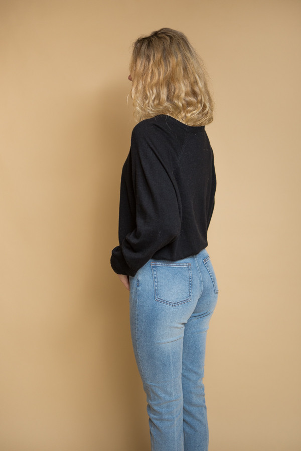 Callahan Batwing Top - Black Callahan Batwing Top - Black