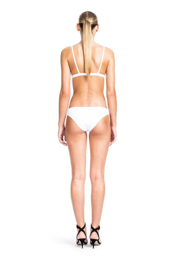 Beth Richards Second Skin Bra - White BASIC TRIANGLE BRA TOP Beth Richards Second Skin Bra - White BASIC TRIANGLE BRA TOP