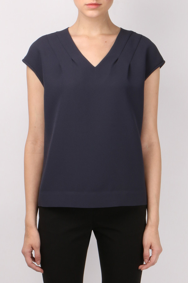 Peserico Neckline Detail Top Peserico Neckline Detail Top