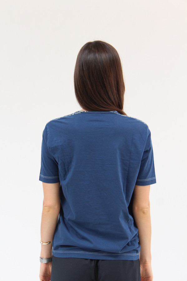 Anntian Edgy T Shirt Indigo Anntian Edgy T Shirt Indigo