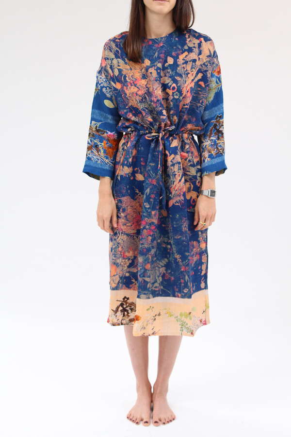 Anntian Simple Dress Print D Anntian Simple Dress Print D