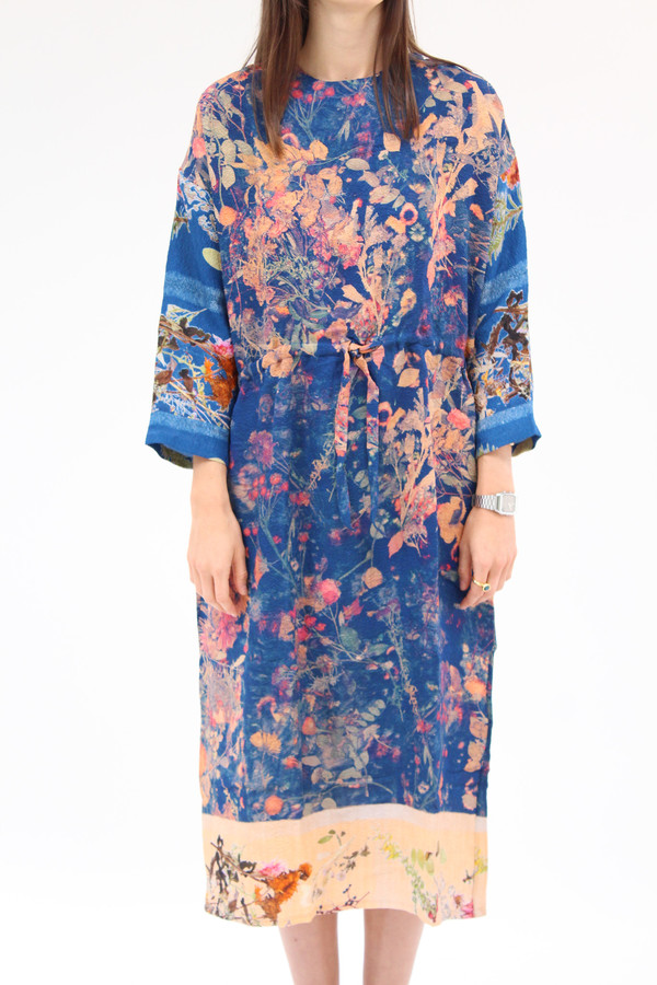Anntian Simple Dress Print D Anntian Simple Dress Print D