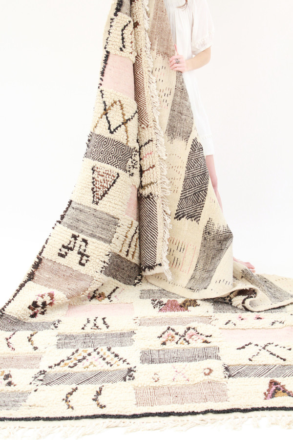 Azilal Rug A2 Pink 2a Azilal Rug A2 Pink 2a